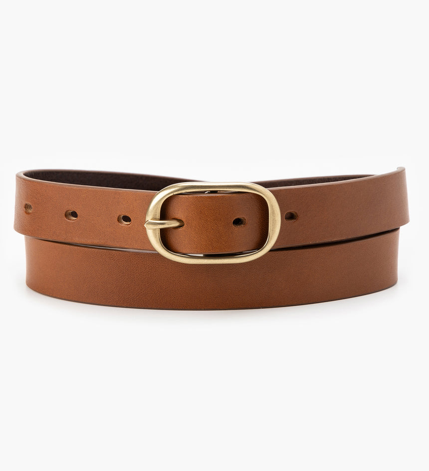 levi's® women's charlie belt 002G7000285- Cognac – Levi's Hong Kong