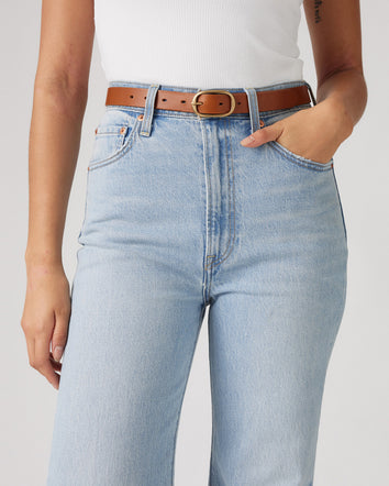 levi's® 女士腰帶 002G7000285- Cognac  – Levi's 香港