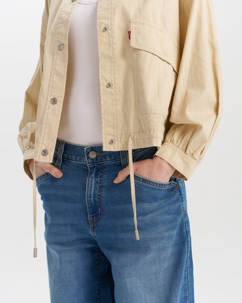 levi’s® 雙口袋收腰綁帶舒適外套  | 女裝 002YL0001XS- Multi  – Levi's 香港