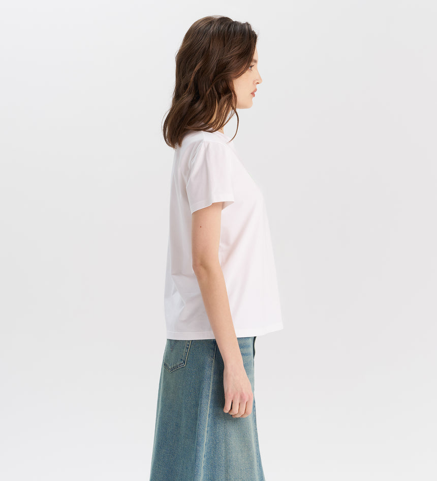 levi's®  women's gradient logo crew neck t-shirt 002YQ0000XS- White – Levi's Hong Kong