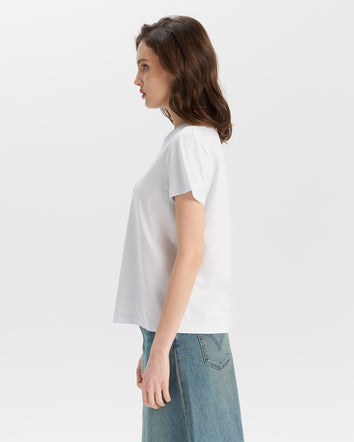 levi’s®  圓領 漸層logo tee|女裝 002YQ0001XS- Blue  – Levi's 香港