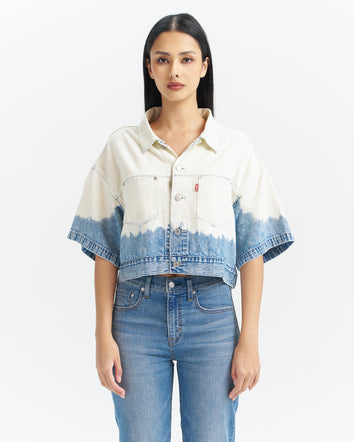 levi’s® performance cool 短版牛仔外套|女裝  002YZ0001XS- Multicolor  – Levi's 香港