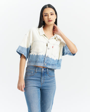 levi’s® performance cool 短版牛仔外套|女裝  002YZ0001XS- Multicolor  – Levi's 香港