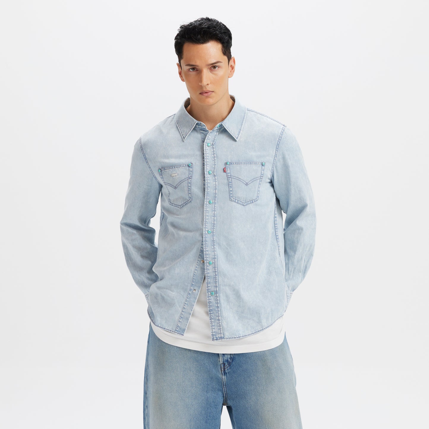 Levi's® Workwear 系列牛仔恤衫 |男裝