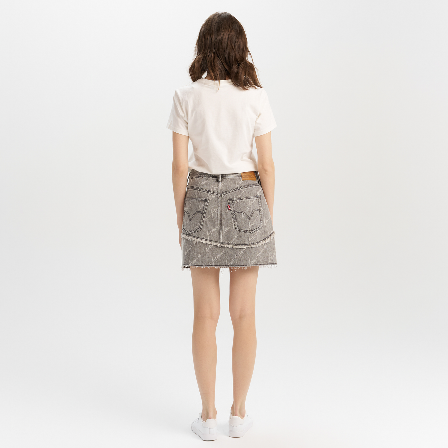 Levi's® Women's Logo Design Denim Skirt