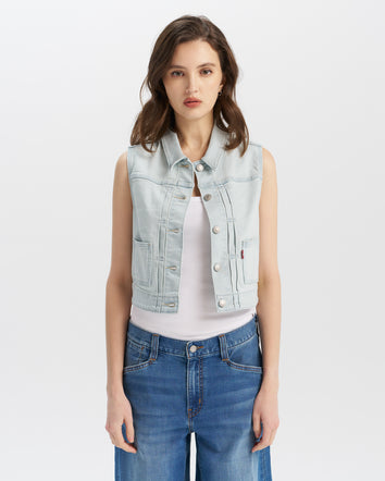 levi’s®  performance cool  牛仔背心 |女裝 003XP0000XS- Indigo  – Levi's 香港