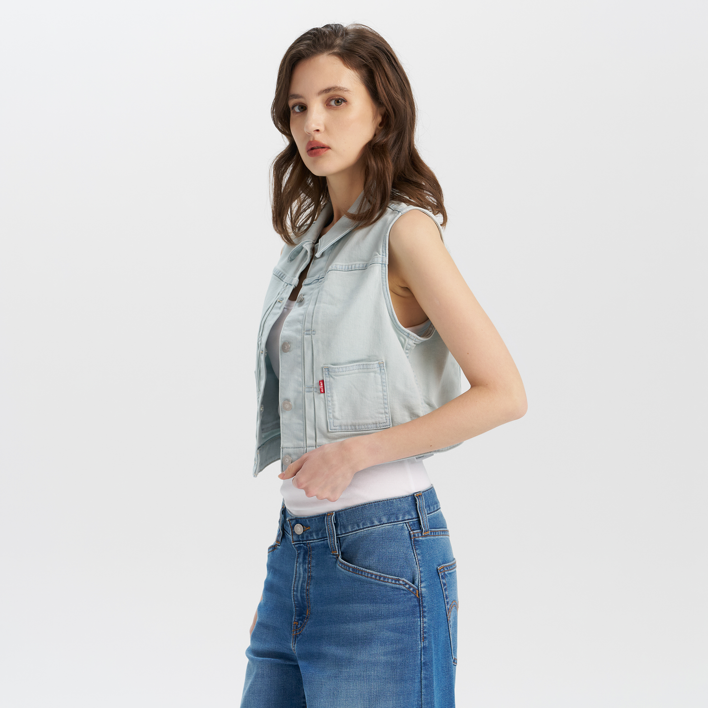 Levi’s® Performance Cool 牛仔背心 |女裝