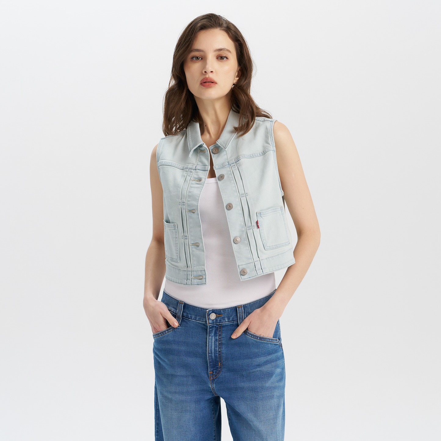 Levi’s® Performance Cool 牛仔背心 |女裝
