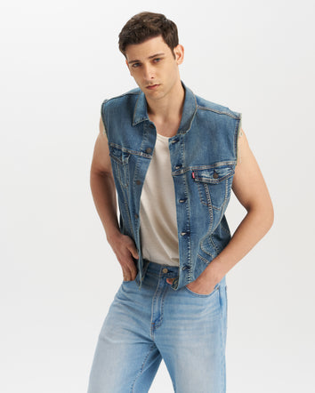 levi’s®  performance cool 牛仔背心 |男裝 003YR0000L- Indigo  – Levi's 香港