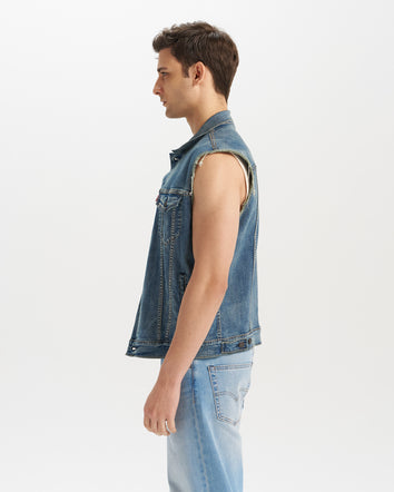 levi’s®  performance cool 牛仔背心 |男裝 003YR0000L- Indigo  – Levi's 香港