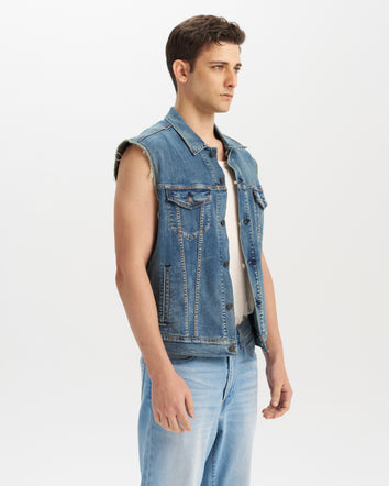 levi’s®  performance cool 牛仔背心 |男裝 003YR0000L- Indigo  – Levi's 香港