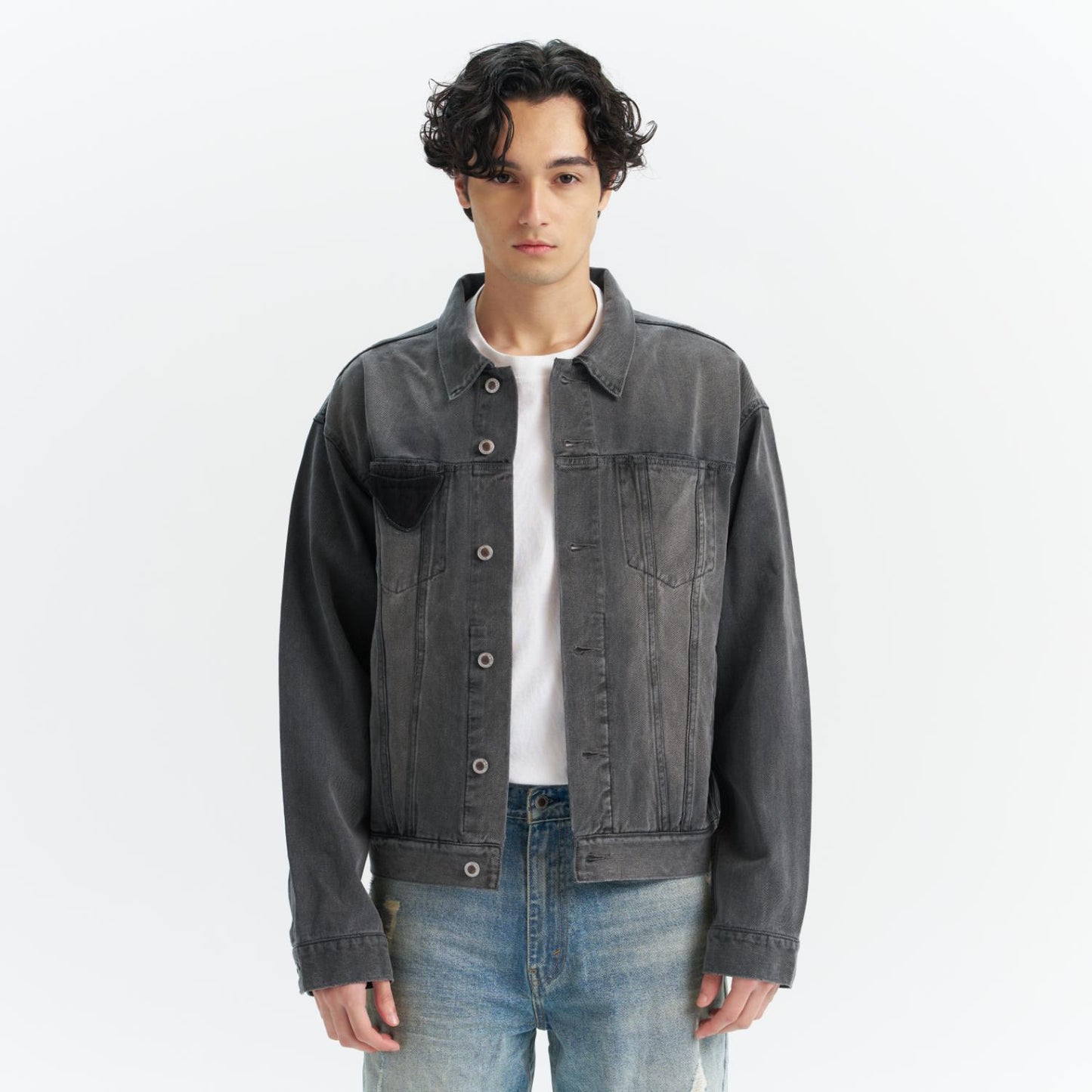 Levi’s® SILVERTAB TYPE III 寬鬆牛仔外套|男裝