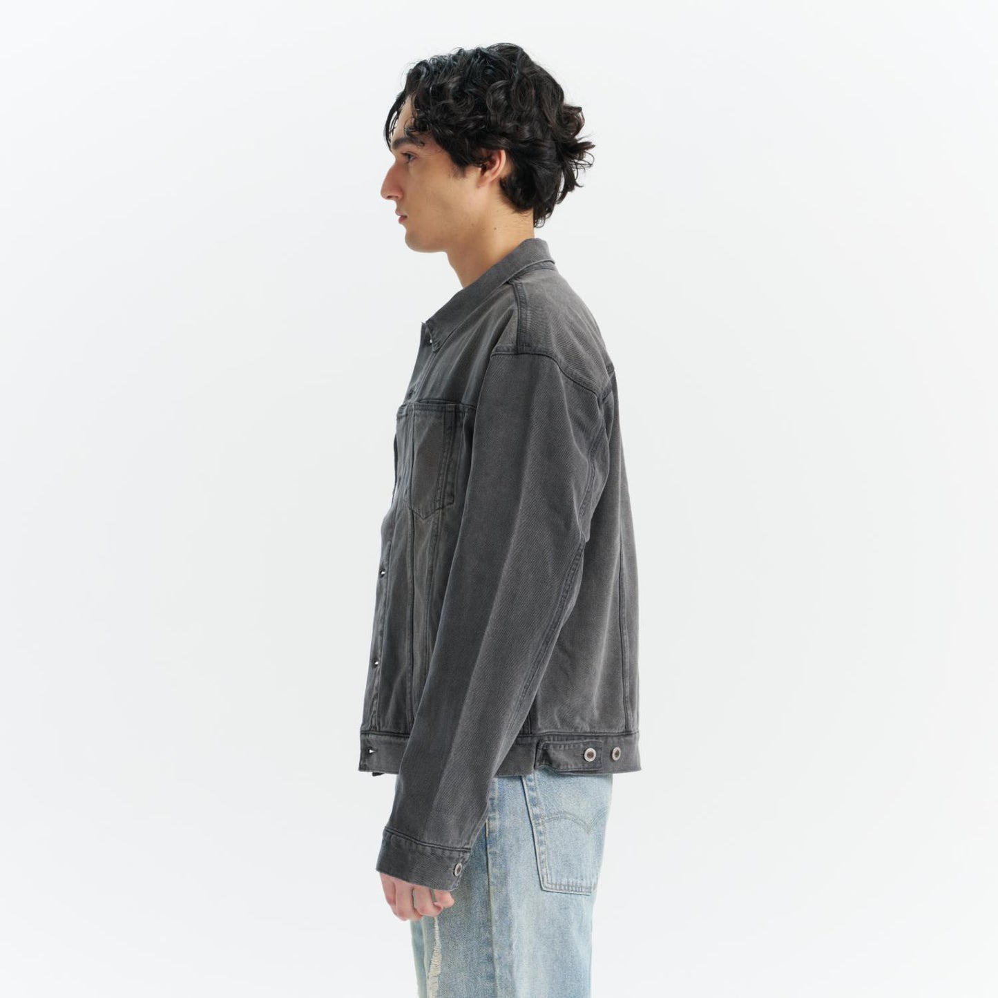 Levi’s® SILVERTAB TYPE III 寬鬆牛仔外套|男裝
