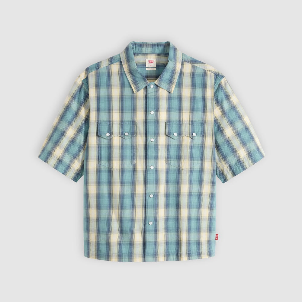 Levi's® Short-Sleeve Boxy 西部襯衫 | 男裝