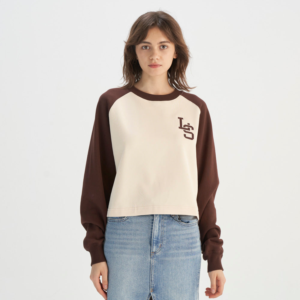Levi's® Women's Color-Block Graphic Sweatshirt Red Levi's HK