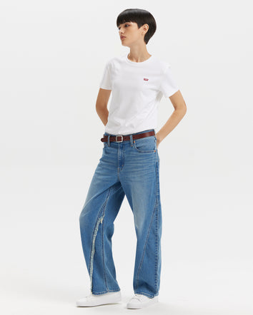 levi’s® women's baggy dad mid-rise straight jeans A349400802330 Indigo  – Levi's Hong Kong