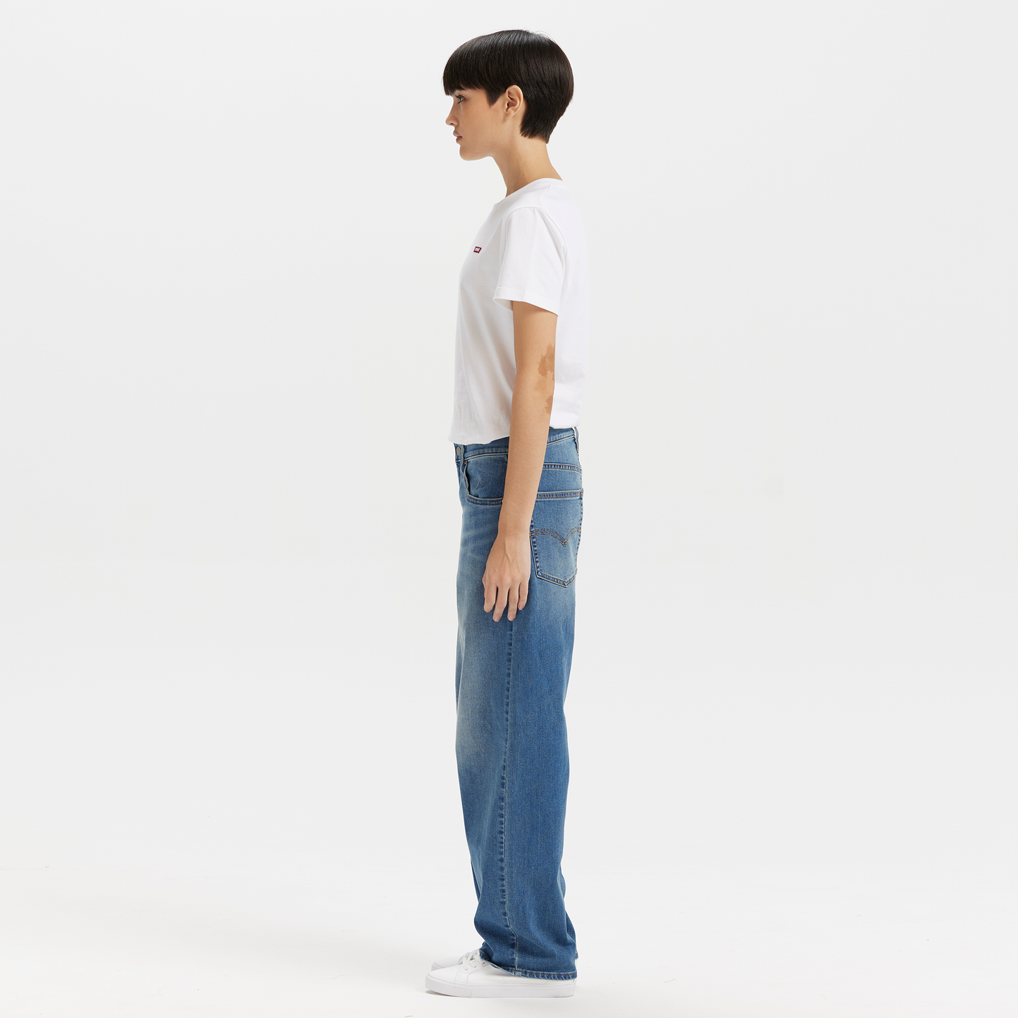 Levi’s® Baggy Dad 中腰寬鬆直筒牛仔褲 | 女款