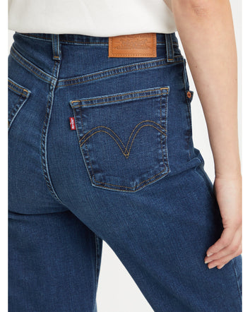 levi's®高腰boyfriend 男友風牛仔褲 | 女裝 8587301142427 Dark Indigo Worn In  – Levi's 香港
