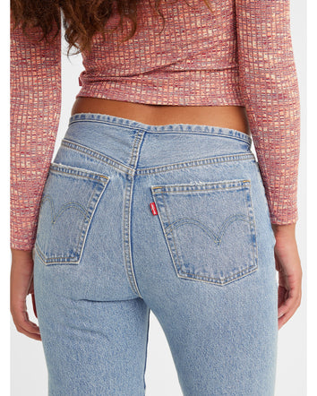 levi's® women's 501® mini waist jeans A472900002428 Light Indigo Destructed  – Levi's Hong Kong