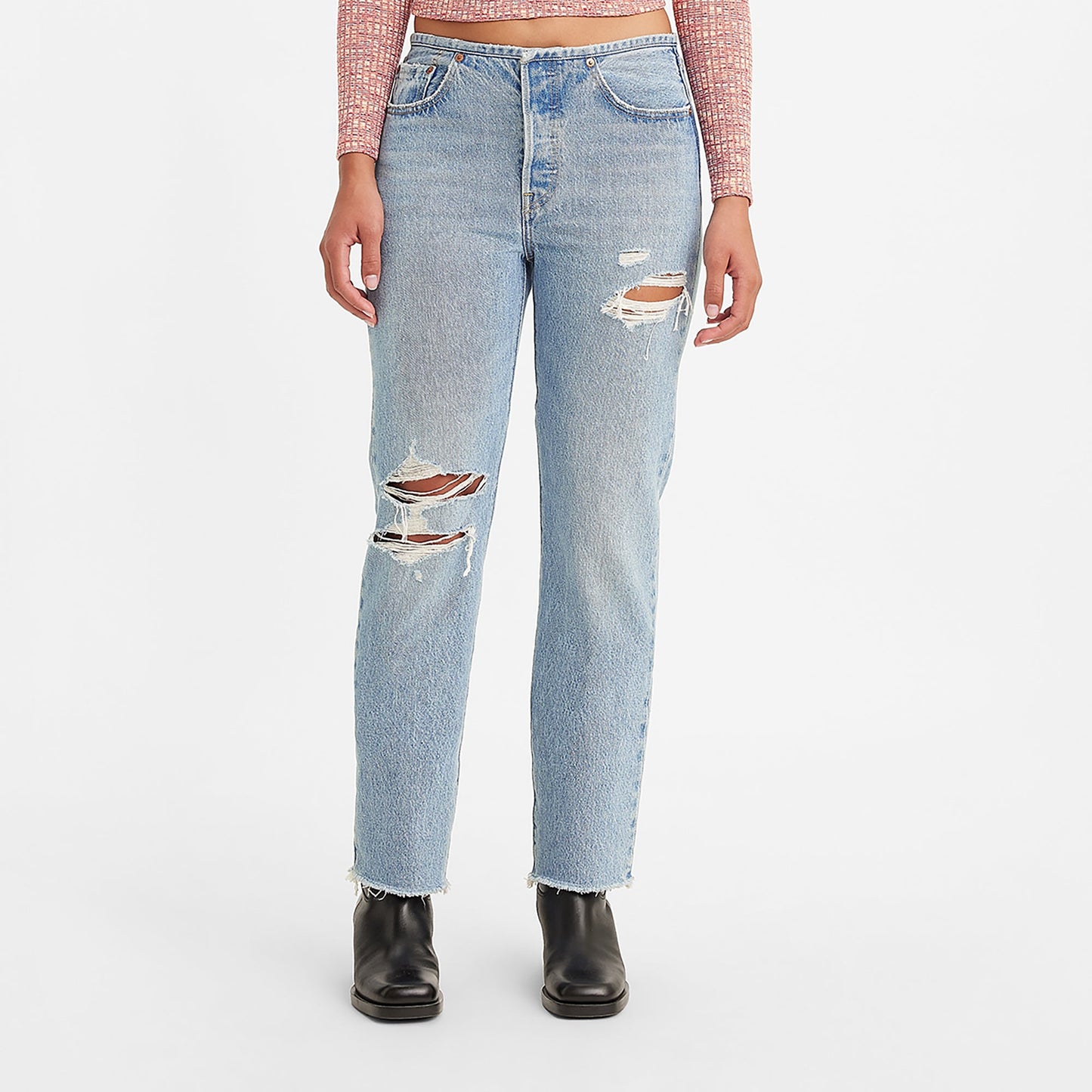 Levi's® 501® 窄腰頭牛仔褲 | 女裝