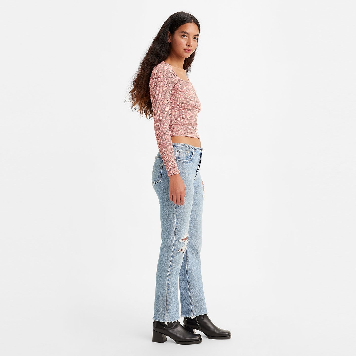 Levi's® 501® 窄腰頭牛仔褲 | 女裝