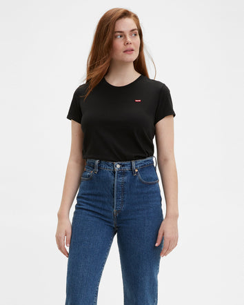 levi's® women's perfect t-shirt 391850008XXS- Mineral Black  – Levi's Hong Kong