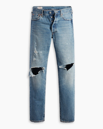 levi's® 501® '54 牛仔褲 | 男裝 A467700072932 Shoreline Shells Destructed - Blue  – Levi's 香港