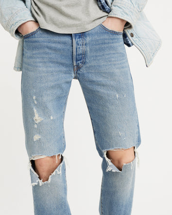 levi's® 501® '54 牛仔褲 | 男裝 A467700072932 Shoreline Shells Destructed - Blue  – Levi's 香港