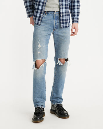 levi's® 501® '54 牛仔褲 | 男裝 A467700072932 Shoreline Shells Destructed - Blue  – Levi's 香港