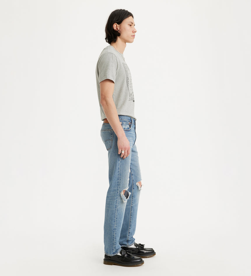 levi's® men's 501® '54 jeans A467700072932 Shoreline Shells Destructed - Blue – Levi's Hong Kong