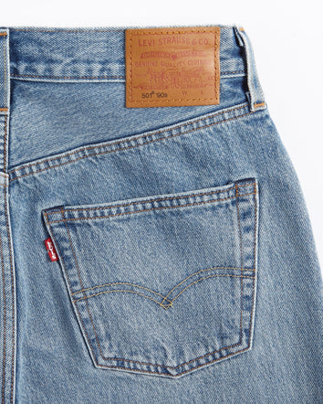 levi's® 501 90年代 直腳剪裁牛仔褲 | 女裝 A195900262428 Shape Shifter Selvedge  – Levi's 香港