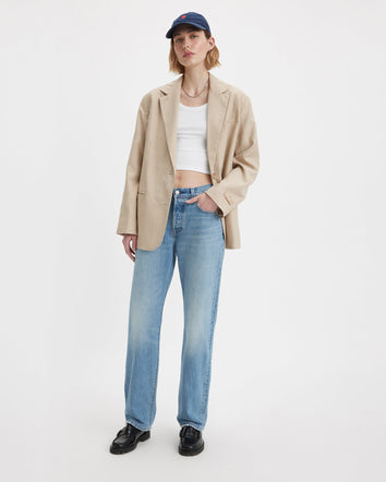 levi's® 501 90年代 直腳剪裁牛仔褲 | 女裝 A195900262428 Shape Shifter Selvedge  – Levi's 香港