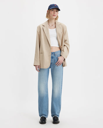 levi's® 501 90年代 直腳剪裁牛仔褲 | 女裝 A195900262428 Shape Shifter Selvedge  – Levi's 香港