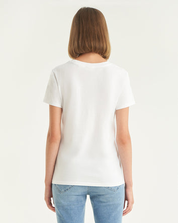 levi's® women's perfect t-shirt 391850006XS- White  – Levi's Hong Kong