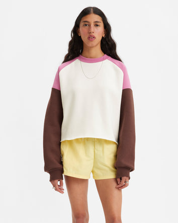 levi's® gold tab™ women's campout crew A59880000XS- Campout Egret, Puce, Spring Crocus  – Levi's Hong Kong