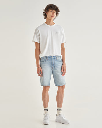 levi's® 405 標準牛仔短褲 | 男裝 3986401483012 Light Indigo  – Levi's 香港