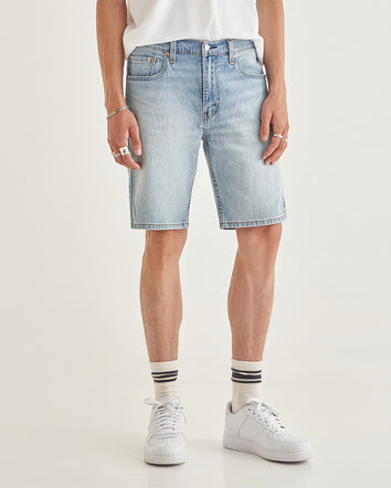 levi's® 405 標準牛仔短褲 | 男裝 3986401483012 Light Indigo  – Levi's 香港