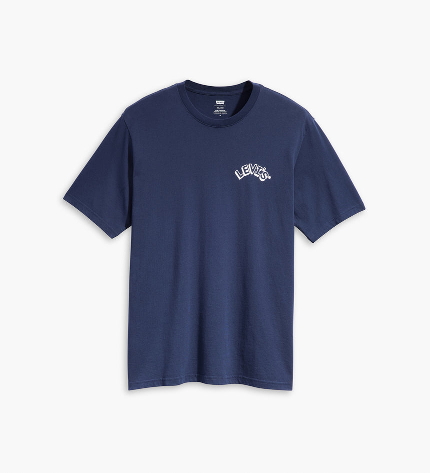levi's® 寬鬆剪裁短袖圖案t恤 | 男裝 161431311XS- Arched Headline Naval Academy – Levi's 香港