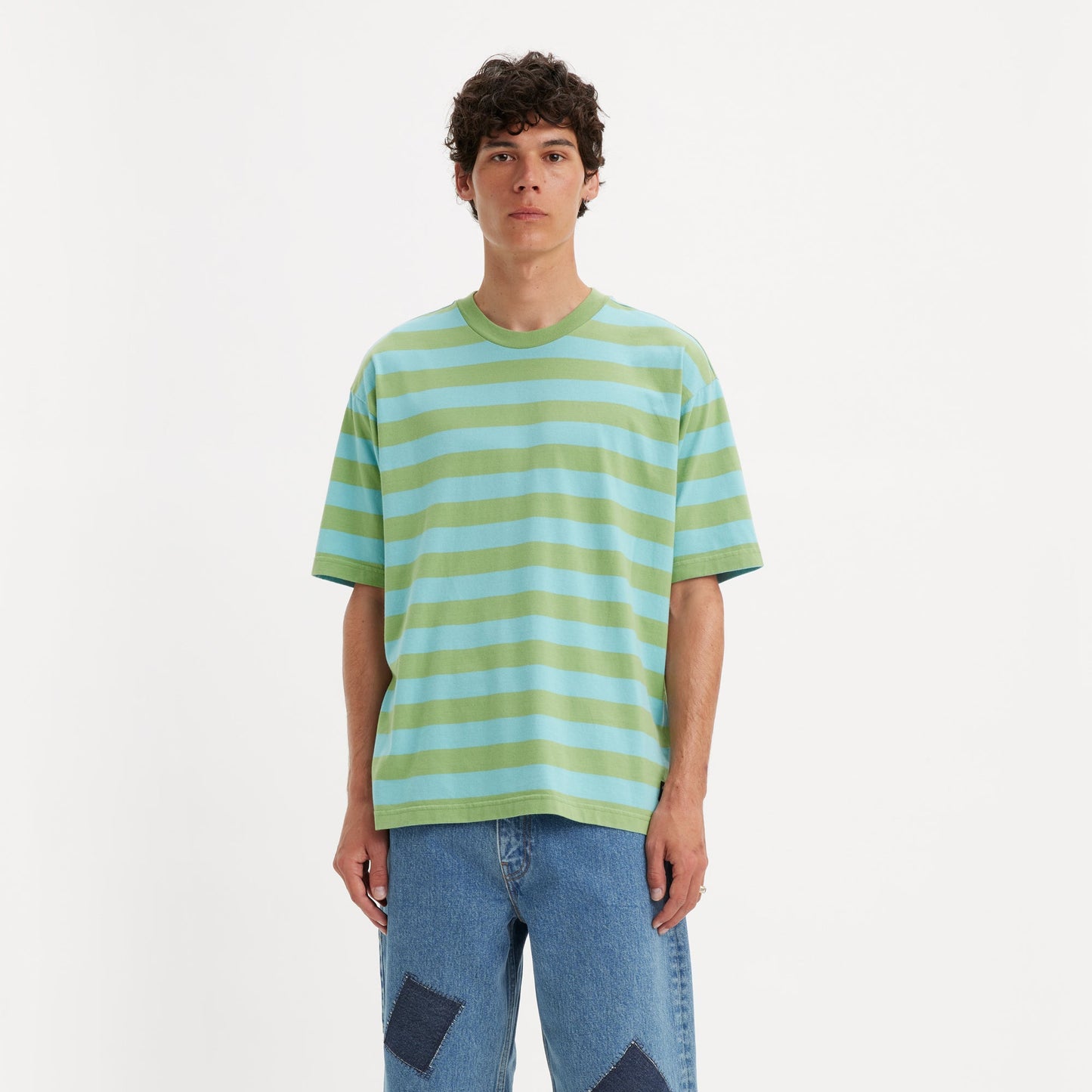 Levi's® 滑板 印花圖案 BOXY T恤 | 男裝