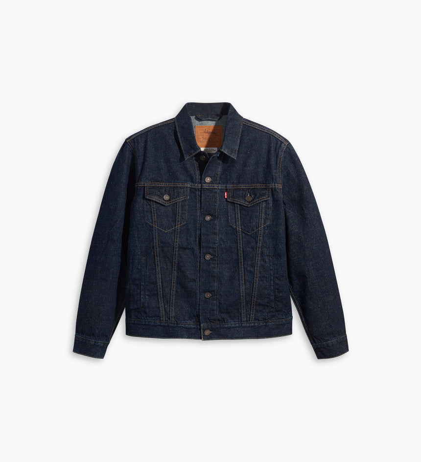 levi's® type i 型牛仔褸 | 男裝 A31740002XS- Dark Indigo Worn In – Levi's 香港