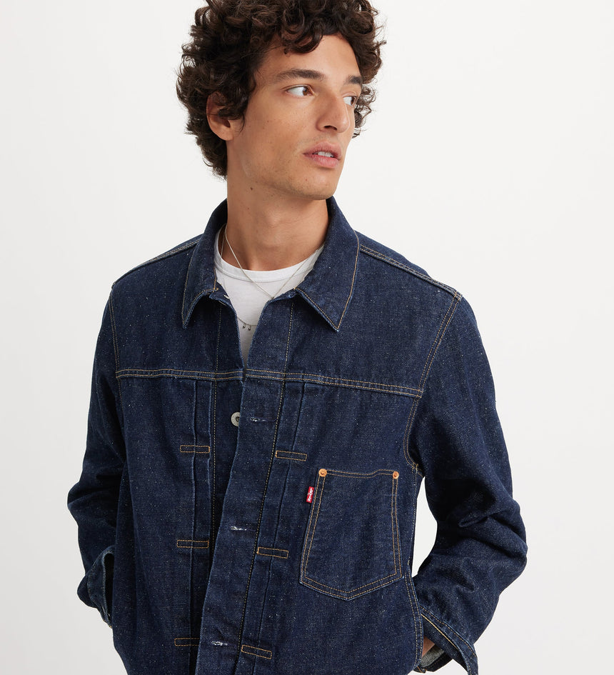 levi's® type i 型牛仔褸 | 男裝 A31740002XS- Dark Indigo Worn In – Levi's 香港