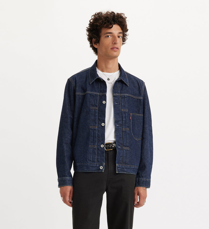 levi's® type i 型牛仔褸 | 男裝 A31740002XS- Dark Indigo Worn In – Levi's 香港