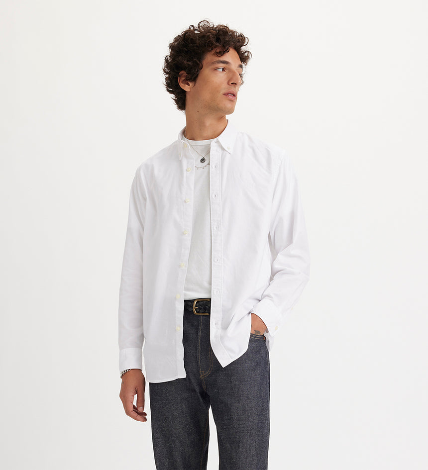 levi's® men's authentic button-down shirt A72100000XS- Neutral – Levi's Hong Kong