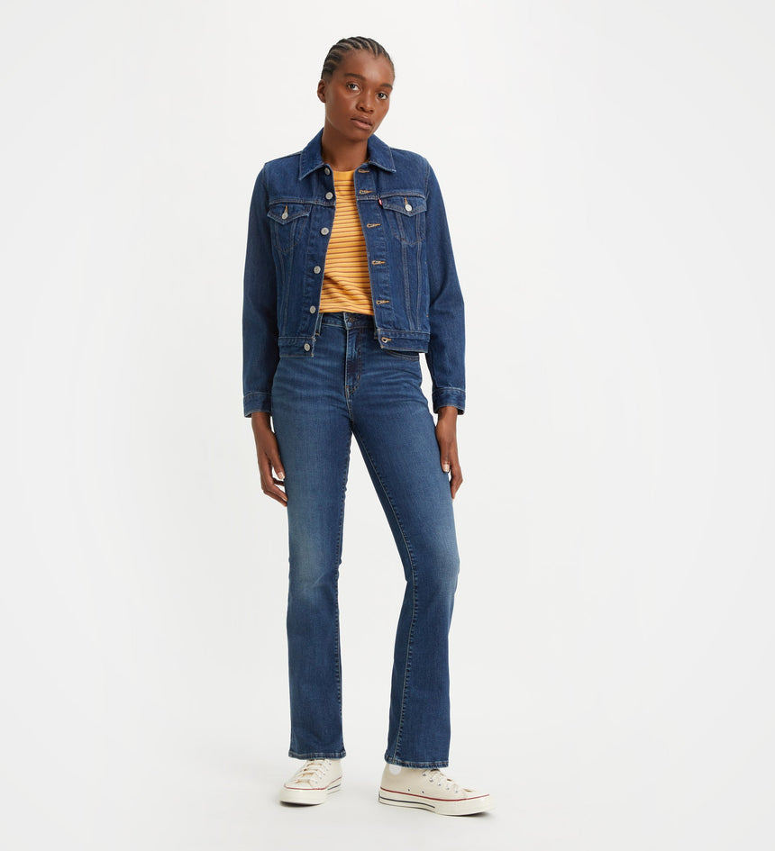 levi’s® 725 高腰靴型剪裁牛仔褲 | 女裝 1875901152430 Blue Wave Dark – Levi's 香港