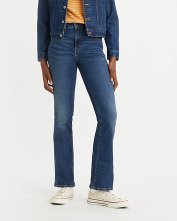 levi’s® 725 高腰靴型剪裁牛仔褲 | 女裝 1875901152430 Blue Wave Dark  – Levi's 香港