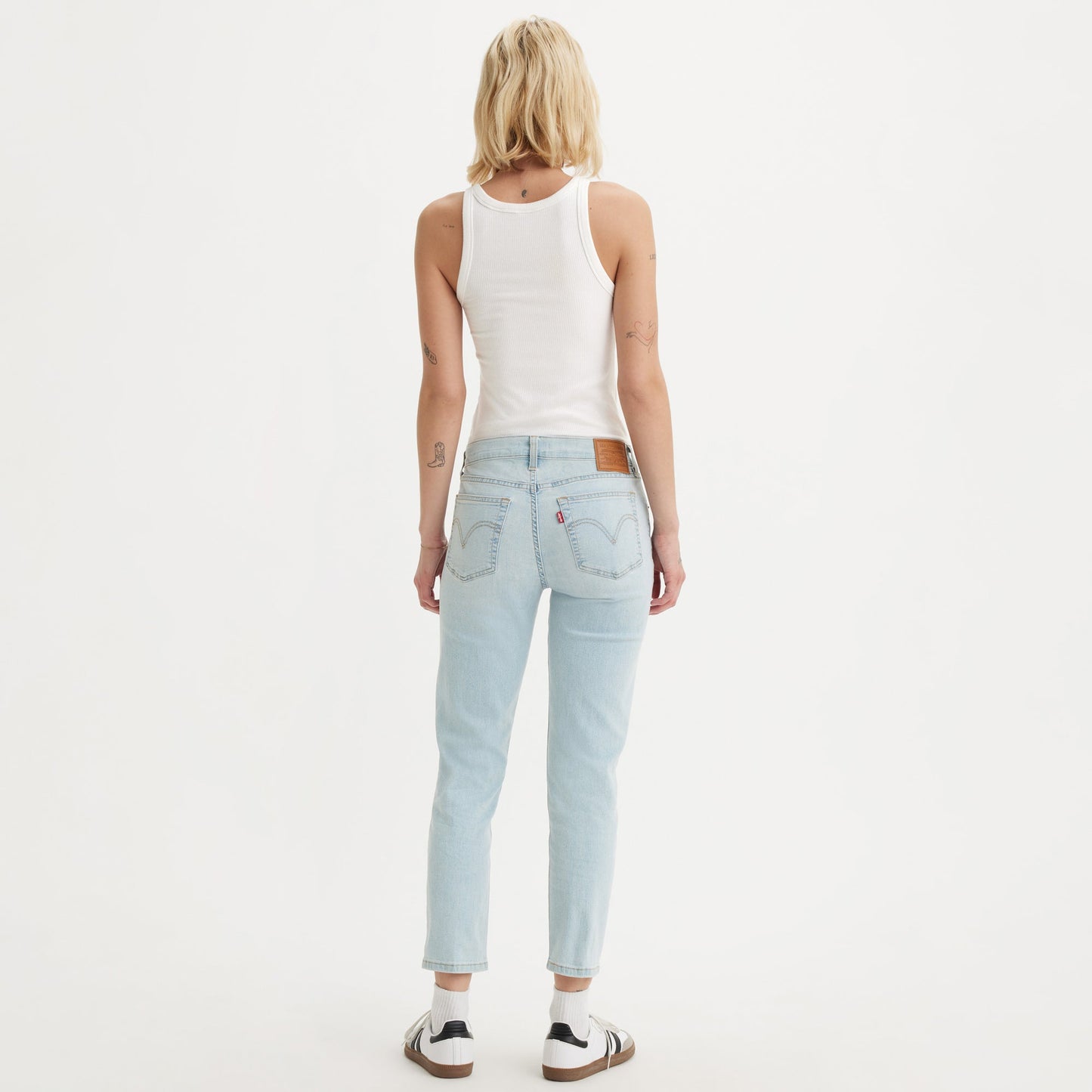 Levi's® 中腰男友牛仔褲| 女裝