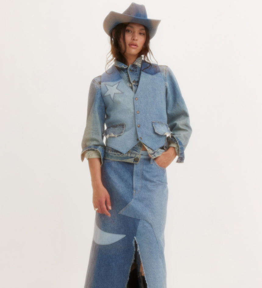levi's® icon 長裙 | 女裝 A83950000XXS- Giddy Up – Levi's 香港