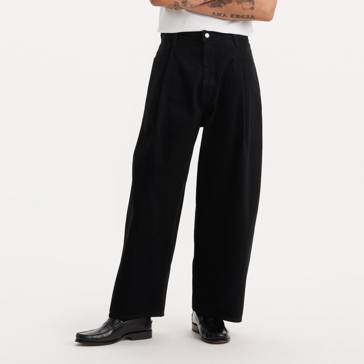 Levi's® Men's Made Of Japan Denim Wide-Leg Pleat Jeans
