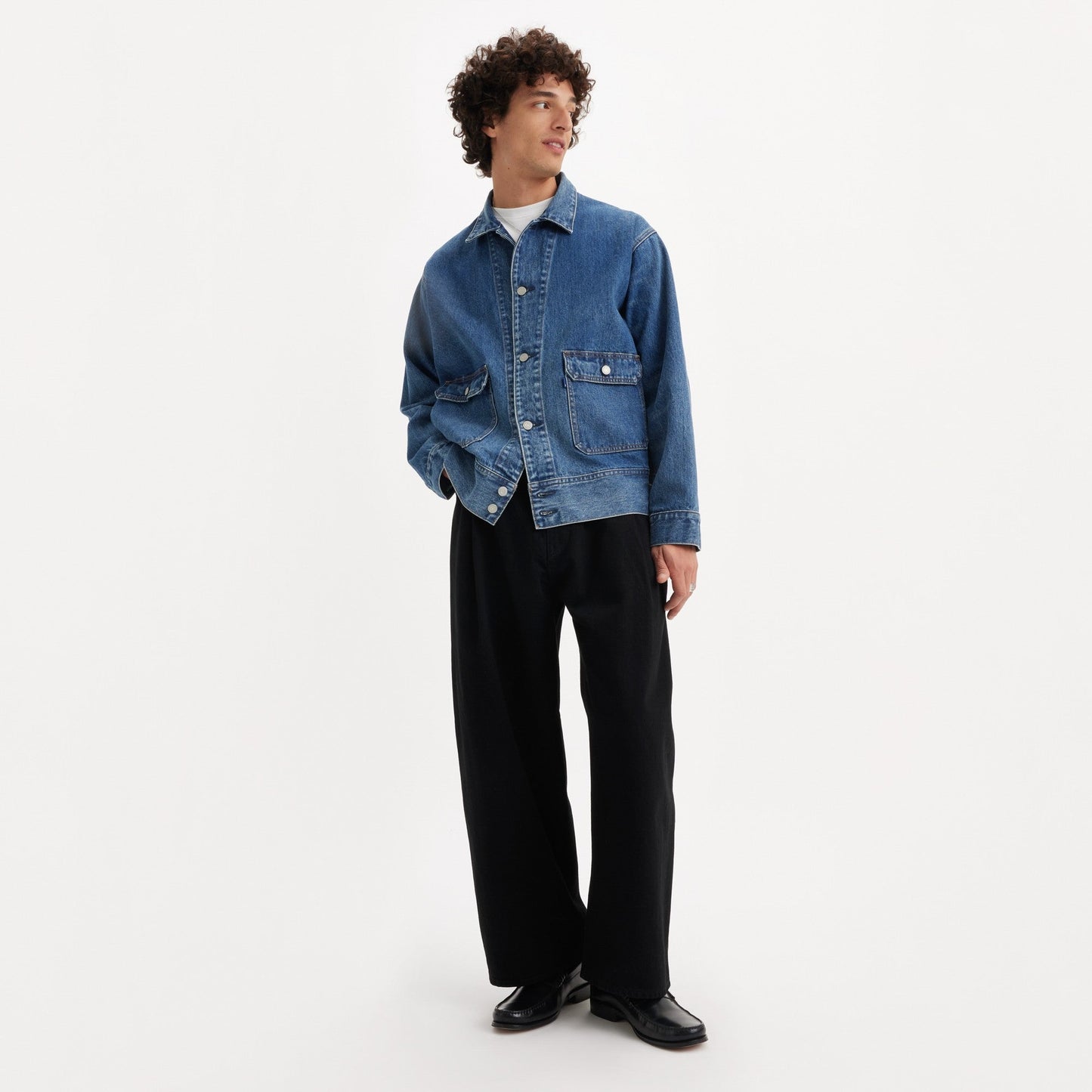 Levi's® Men's Made Of Japan Denim Wide-Leg Pleat Jeans