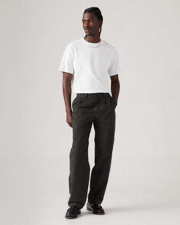 levi's® xx chino 打褶直腳褲| 男裝 A921100072832 Pirate Black Non-stretch Twill Garment Dye  – Levi's 香港